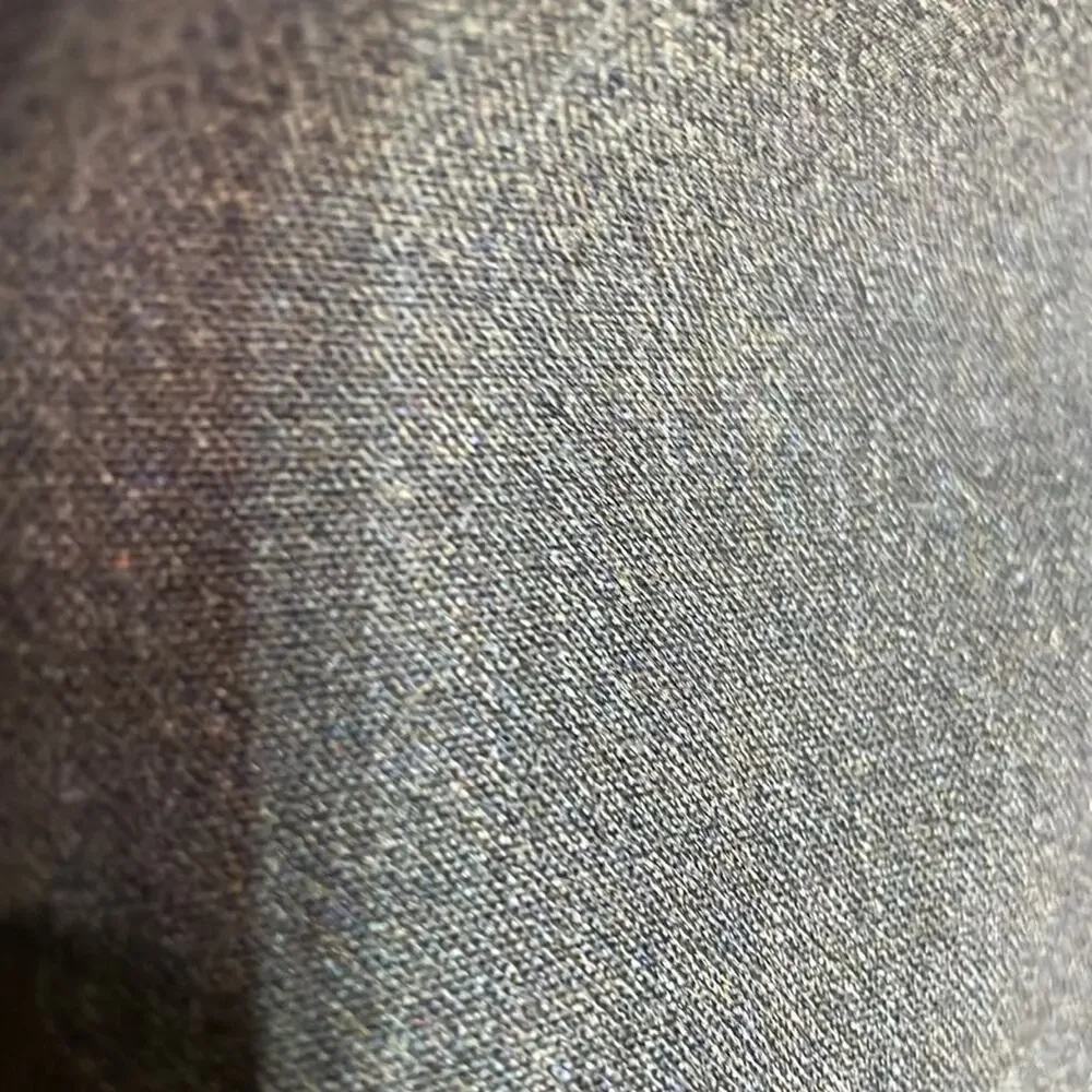 Banana Republic M charcoal wool lined front zip short jacket nwt vintage - Picture 10 of 11